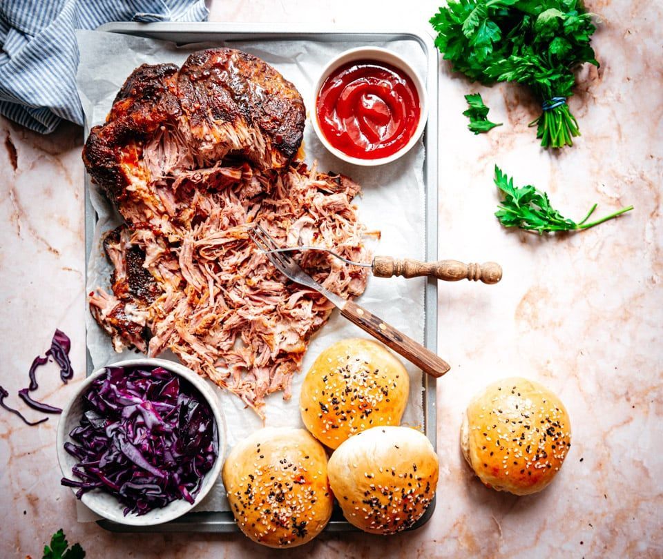 Pulled pork uit de slowcooker