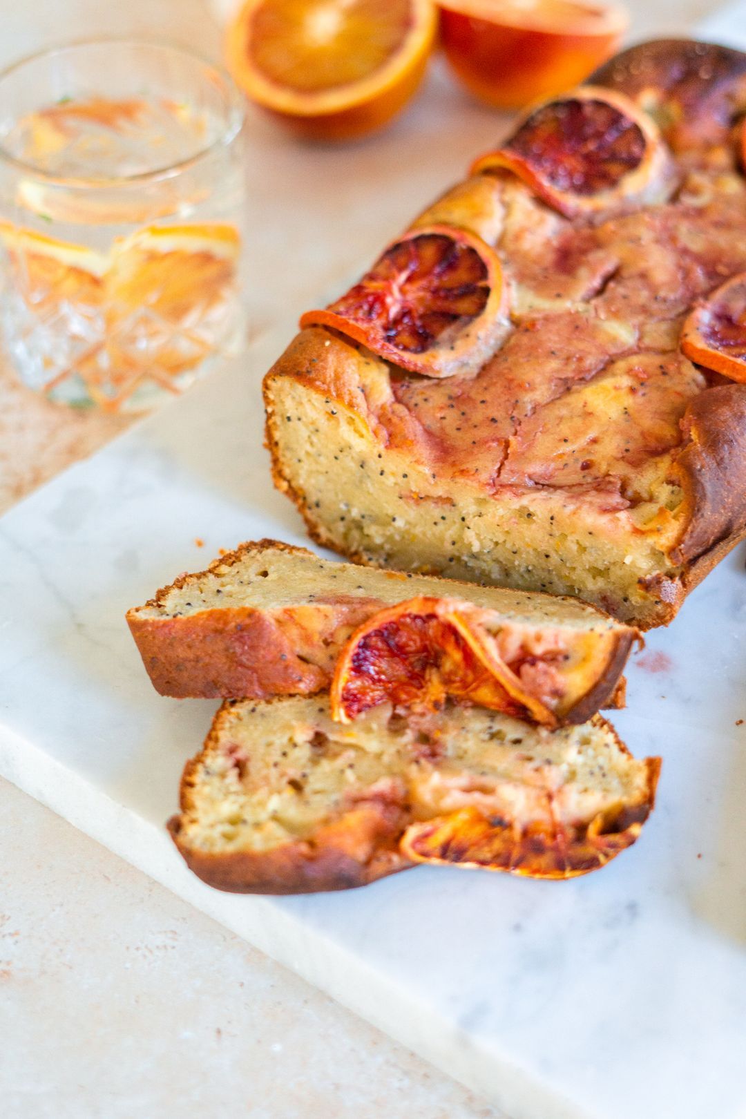 Bloedsinaasappel cake
